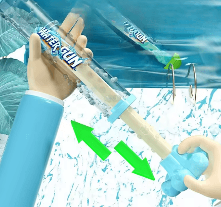 AquaStrike™ – połączenie precyzji i siły wodnego strzału.